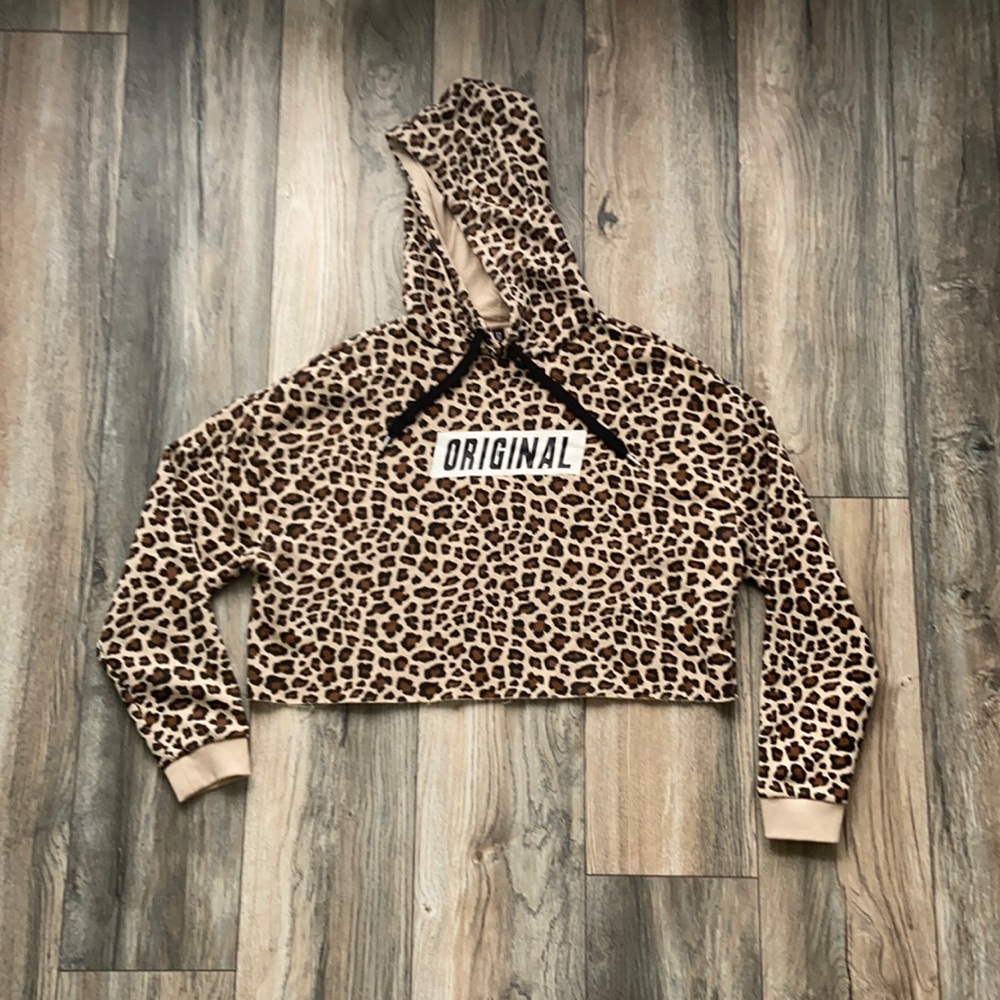 Girls Cropped Hoodie